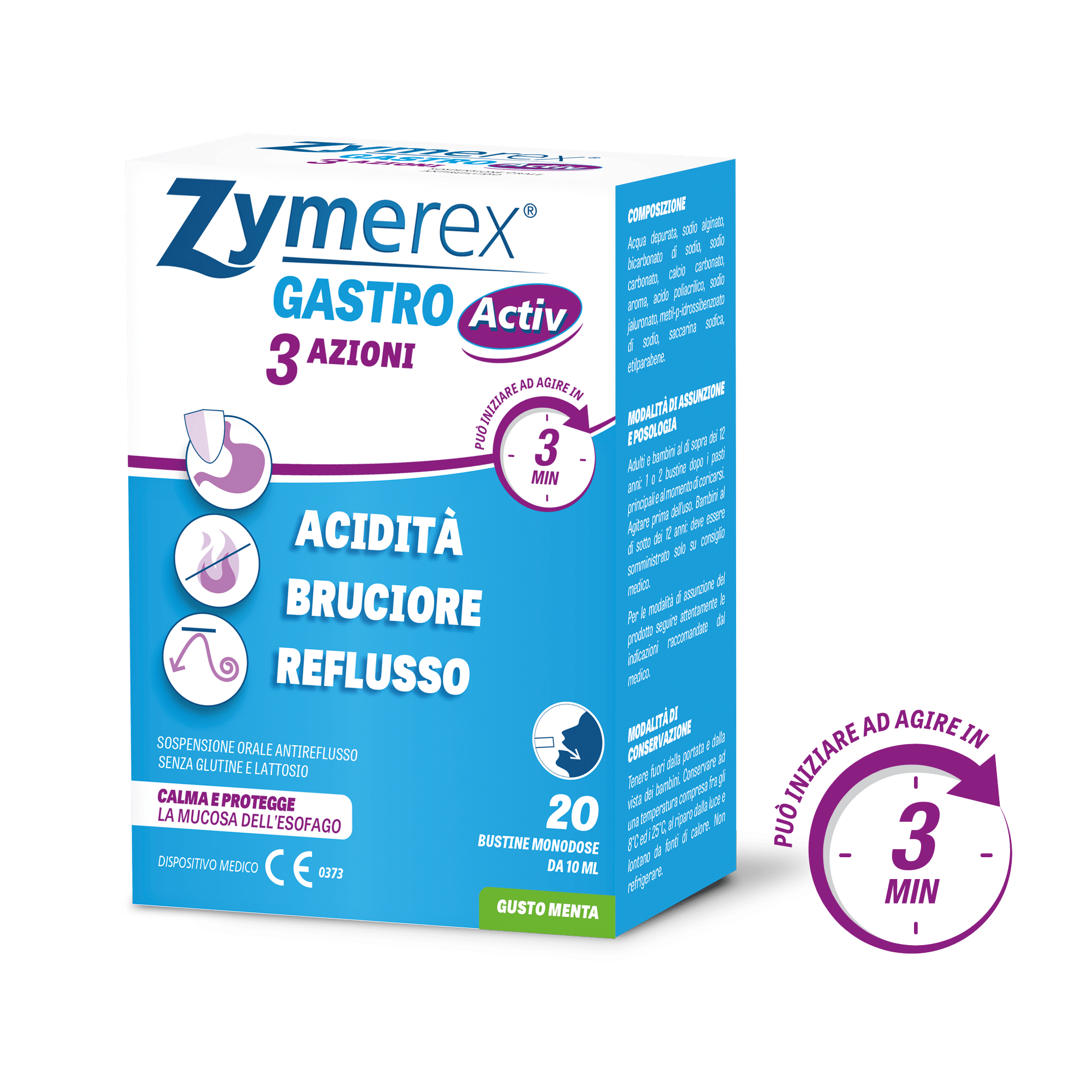 zymerex gastro activ bustine